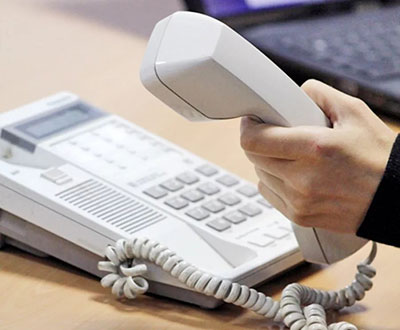 telefon op