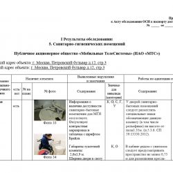 Паспорт доступности