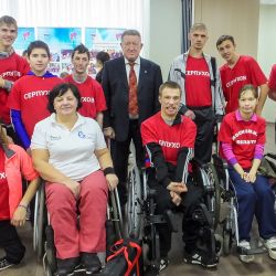 Спартакиада для инвалидов в доме Паралимпийского спорта