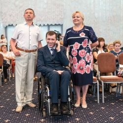 Награждение к 30-летию МООО ВОИ