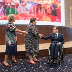 Награждение к 30-летию МООО ВОИ