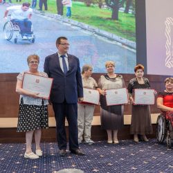 Награждение к 30-летию МООО ВОИ