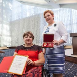 Награждение к 30-летию МООО ВОИ