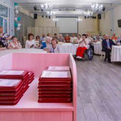 Награждение активистов МООО ВОИ к 35-летию ВОИ