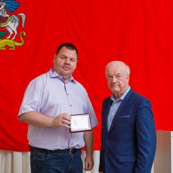 Награждение активистов МООО ВОИ к 35-летию ВОИ