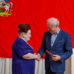 Награждение активистов МООО ВОИ к 35-летию ВОИ