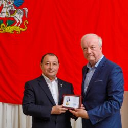 Награждение активистов МООО ВОИ к 35-летию ВОИ