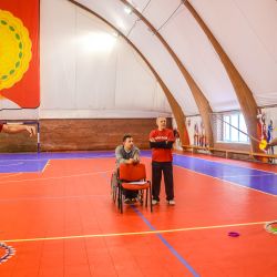 Соревнования в День инвалида в Серпухове