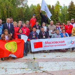 Областной фестиваль инвалидов в Колонтаево - 2015