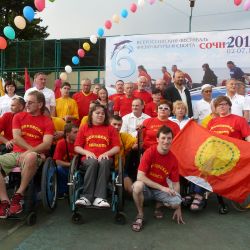 Всероссийский фестиваль спорта инвалидов в Адлере - 2012