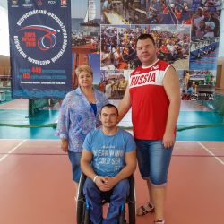 Команда МООО ВОИ на Пара-Крыме 2018