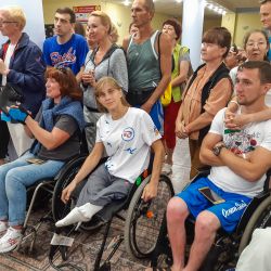 Команда МООО ВОИ на Пара-Крыме 2018