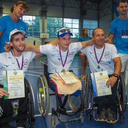 Команда МООО ВОИ на Пара-Крыме 2018