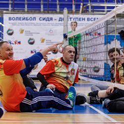 Мастер-класс по волейболу сидя в Егорьевске