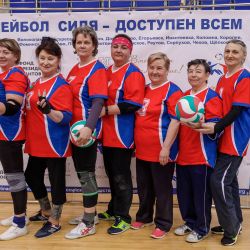 Мастер-класс по волейболу сидя в Егорьевске