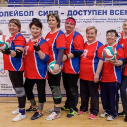 Мастер-класс по волейболу сидя в Егорьевске