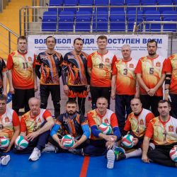 Мастер-класс по волейболу сидя в Егорьевске