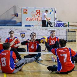 Мастер-класс по волейболу сидя в Ивантеевке