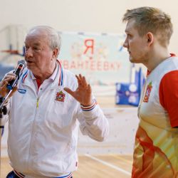 Мастер-класс по волейболу сидя в Ивантеевке