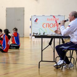 Мастер-класс по волейболу сидя в Ивантеевке