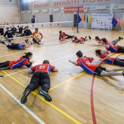 Мастер-класс по волейболу сидя в Ивантеевке
