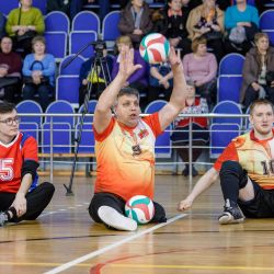 Мастер-класс по волейболу сидя в Ивантеевке
