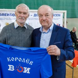 Мастер-класс по волейболу сидя в Королёве