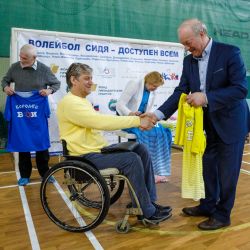 Мастер-класс по волейболу сидя в Королёве