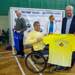 Мастер-класс по волейболу сидя в Королёве