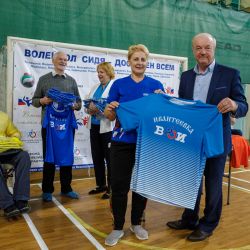 Мастер-класс по волейболу сидя в Королёве