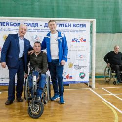 Мастер-класс по волейболу сидя в Королёве