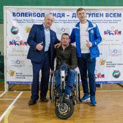 Мастер-класс по волейболу сидя в Королёве
