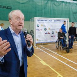 Мастер-класс по волейболу сидя в Королёве
