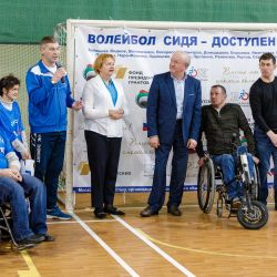 Мастер-класс по волейболу сидя в Королёве