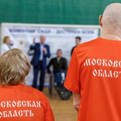 Мастер-класс по волейболу сидя в Королёве
