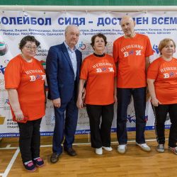 Мастер-класс по волейболу сидя в Королёве
