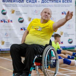 Мастер-класс по волейболу сидя в Королёве