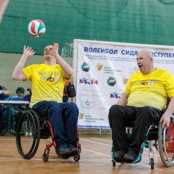 Мастер-класс по волейболу сидя в Королёве