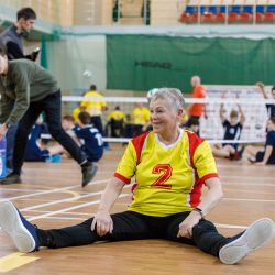 Мастер-класс по волейболу сидя в Королёве