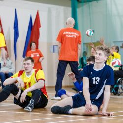 Мастер-класс по волейболу сидя в Королёве