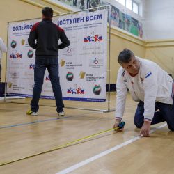 Мастер-класс по волейболу сидя в  Воскресенске