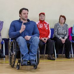 Мастер-класс по волейболу сидя в  Воскресенске