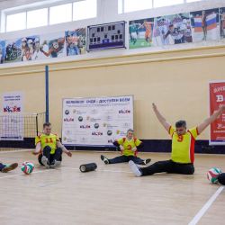 Мастер-класс по волейболу сидя в  Воскресенске