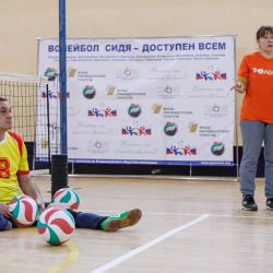 Мастер-класс по волейболу сидя в  Воскресенске