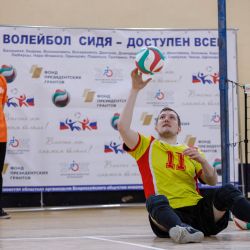 Мастер-класс по волейболу сидя в  Воскресенске