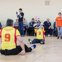 Мастер-класс по волейболу сидя в  Воскресенске