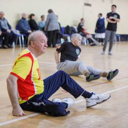 Мастер-класс по волейболу сидя в  Воскресенске