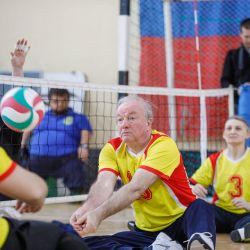 Мастер-класс по волейболу сидя в  Воскресенске