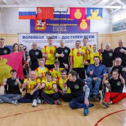 Мастер-класс по волейболу сидя в  Воскресенске